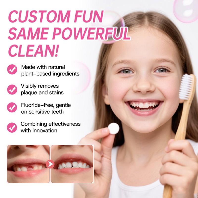 Toothpaste Tablets Supplier - Professional Herbal Color Changing