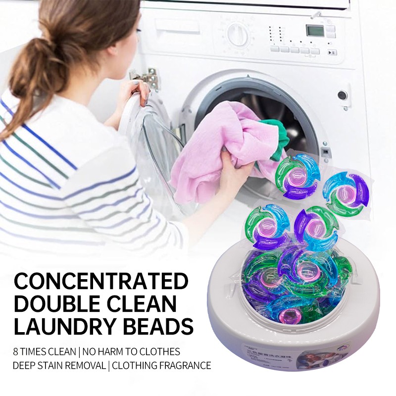 Laundry Detergent Beads Factory - 3 in 1 Clothes Washing Gel