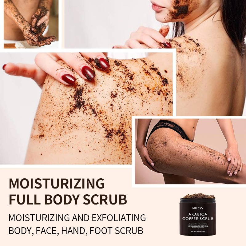Body Scrub Supplier - Private Label Organic Foaming Coffee