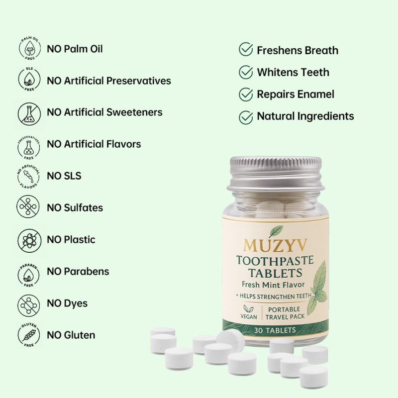 Toothpaste Tablets Factory - OEM Anticavity Mint Travel