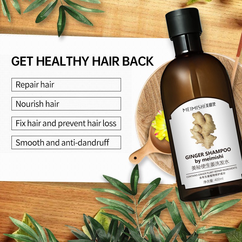 Ginger Shampoo Manufacturer - Natural Organic Liquid Hair Regrowth