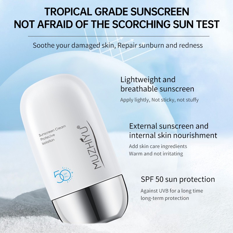 Sunblock Lotion Supplier - Private Label Waterproof SPF50