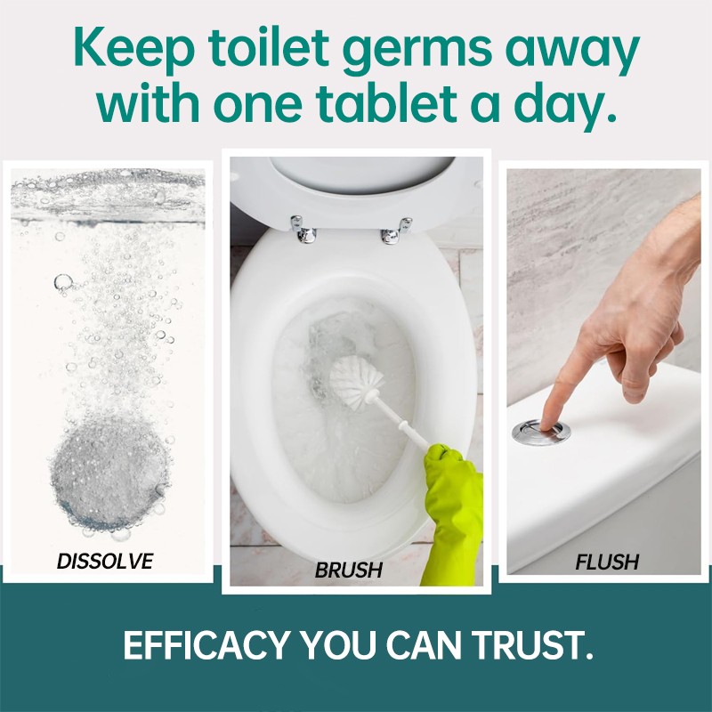 Toilet Cleaning Tablets Manufacturer - OEM Effective Stains Removal