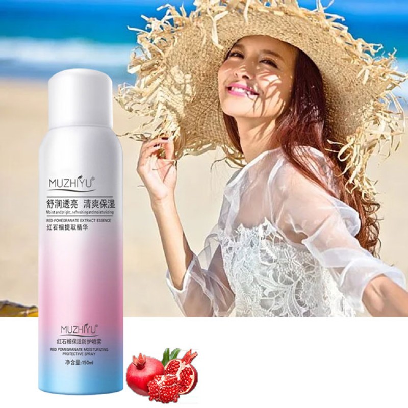 Face Sunscreen Supplier - Private Label UV Red Pomegranate Spray