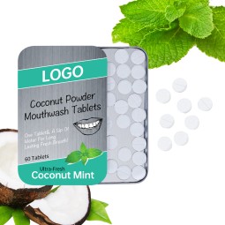 Oral Cleaning Tablets Factory - OEM Coconut Mint Fluoride Free