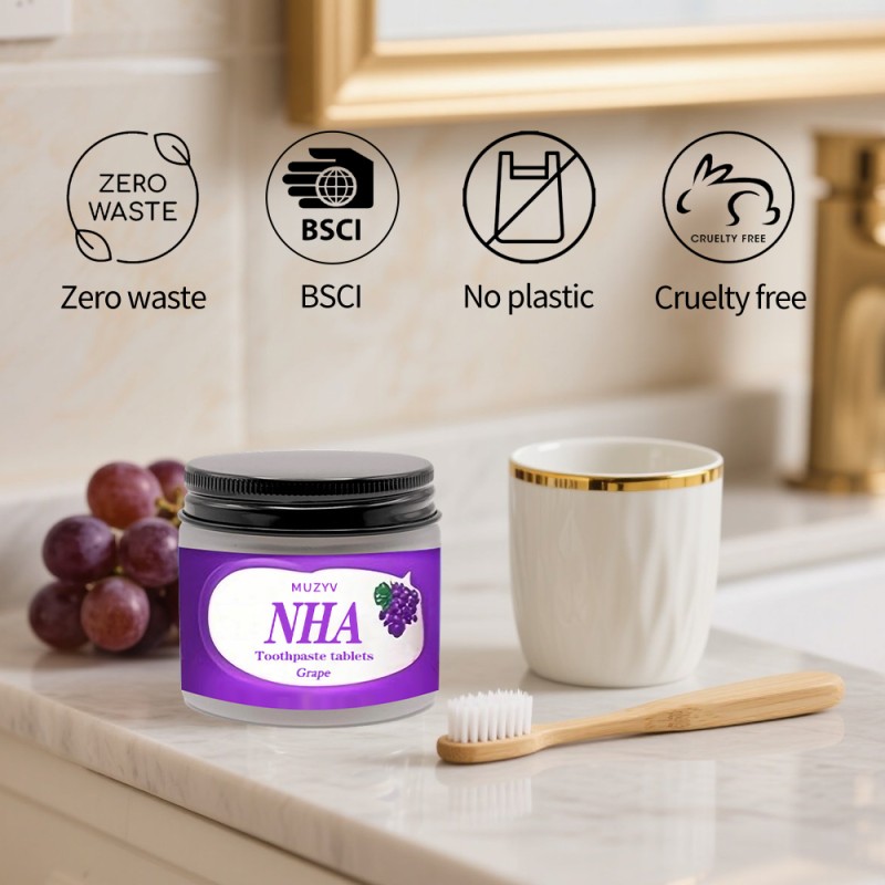 Toothpaste Tablets Manufacturer - Custom Organic Grape Kids