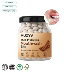 Mouthwash Tablets Factory - OEM Herbal Clove Cinnamon Anti Cavity