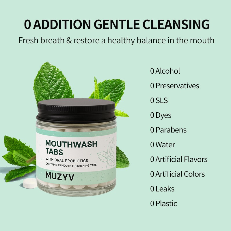 Mouthwash Tablets Factory - Private Label Probiotic Effervescent