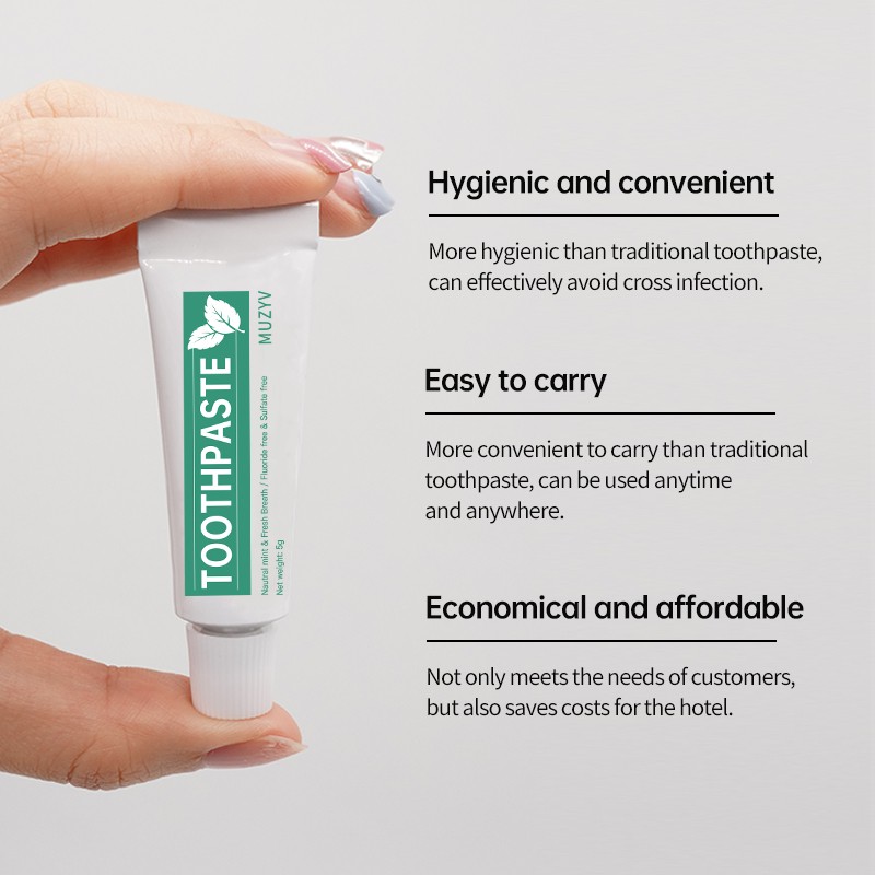 Travel Toothpaste Manufacturer - OEM Logo 5g Mint Mini