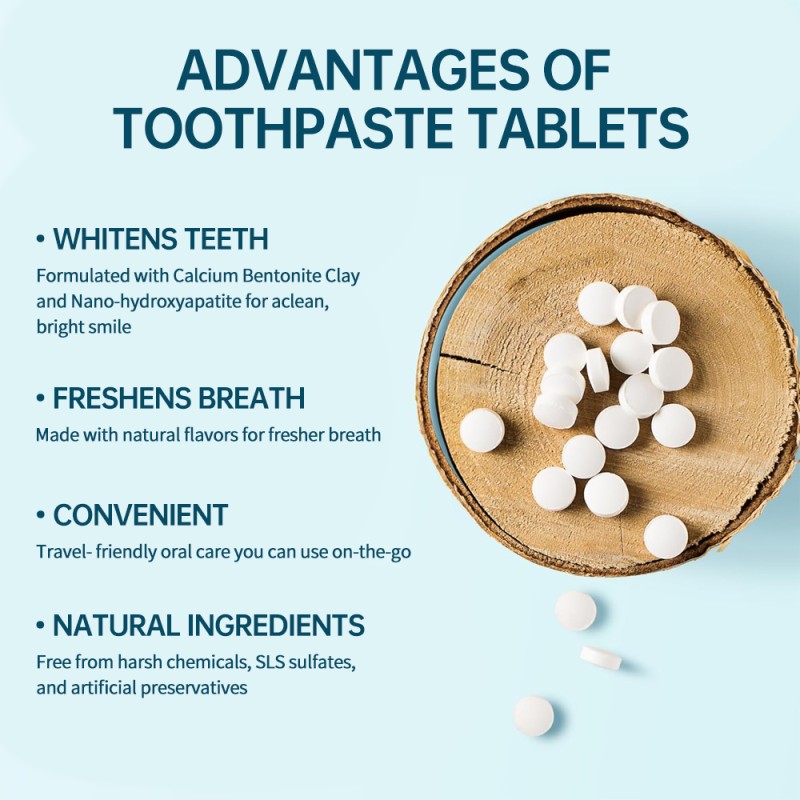 Toothpaste Tablets Factory - OEM Eco Friendly Strawberry Kiwi