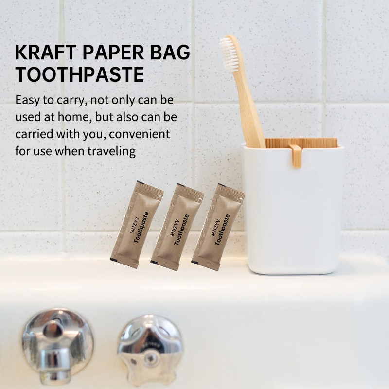 Toothpaste Sachet Factory - Custom Private Label 5g Eco