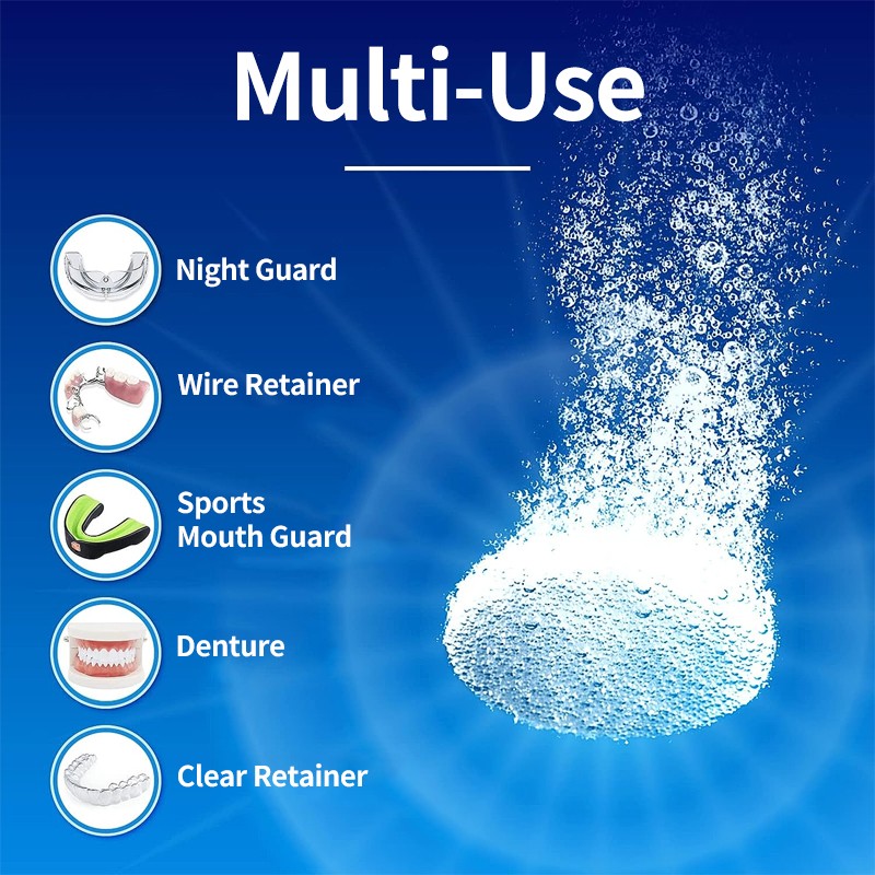 Retainer Cleaner Tablets Factory - Private Label Dental Appliances