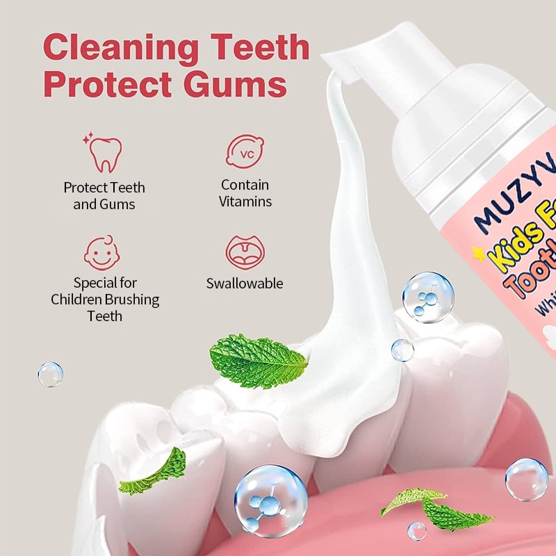 Foam Toothpaste Supplier - Custom Kids Watermelon Strawberry