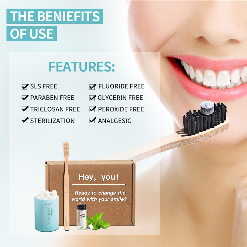 Toothpaste Tablets Factory - Private Label Organic Mint Bamboo