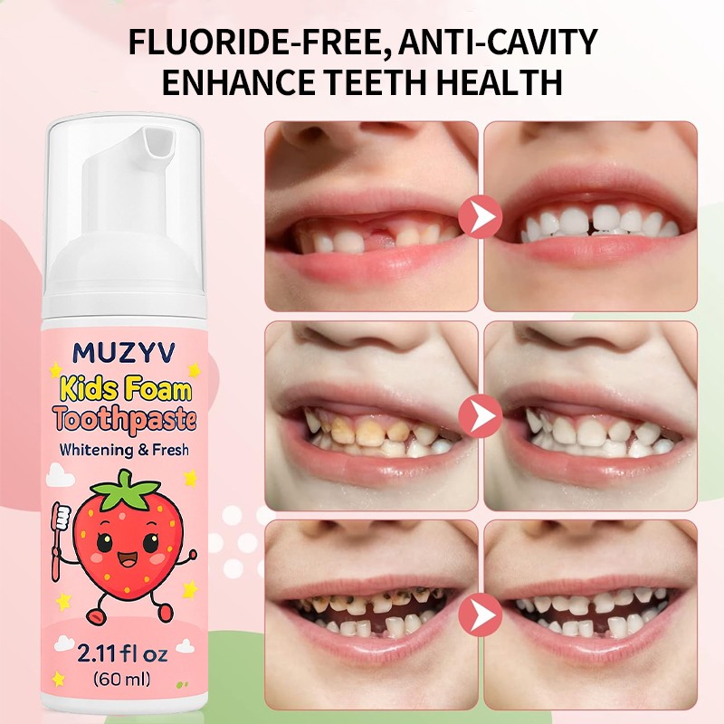 Foam Toothpaste Supplier - Custom Kids Watermelon Strawberry