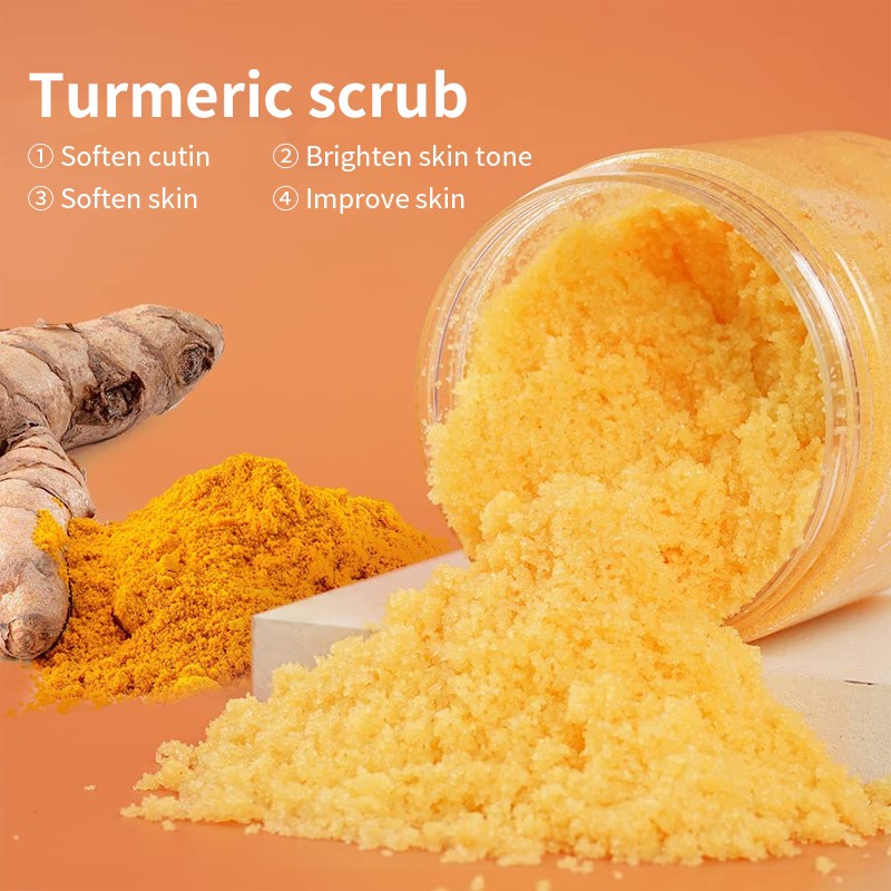 Body Scrub Factory - Hot Selling Organic Sugar Turmeric