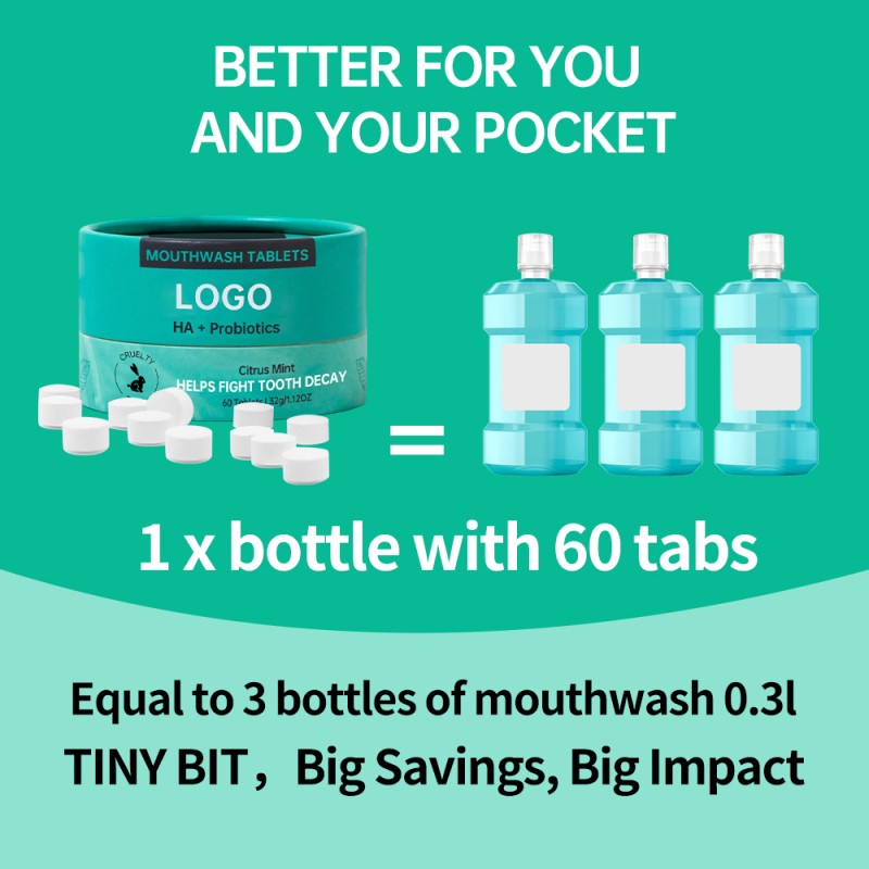 Mouthwash Tablets Supplier - Manufacturer Chew Hydroxyapatite