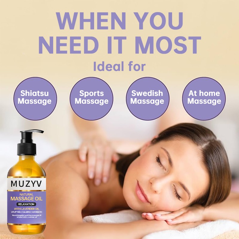 Body Massage Oil Manufacturer - Custom Natural Spa Quality Blend