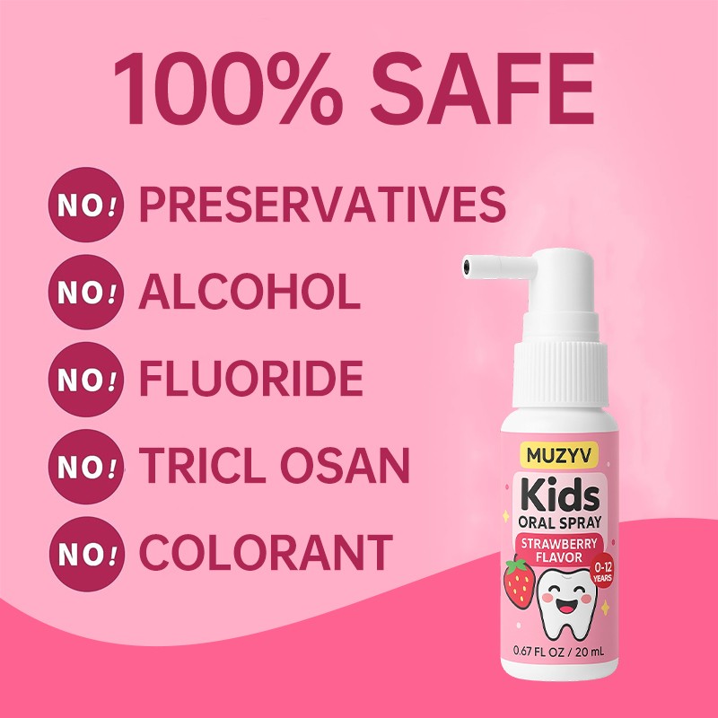Oral Spray Supplier - Custom Anticavity Fluoride Free Kids