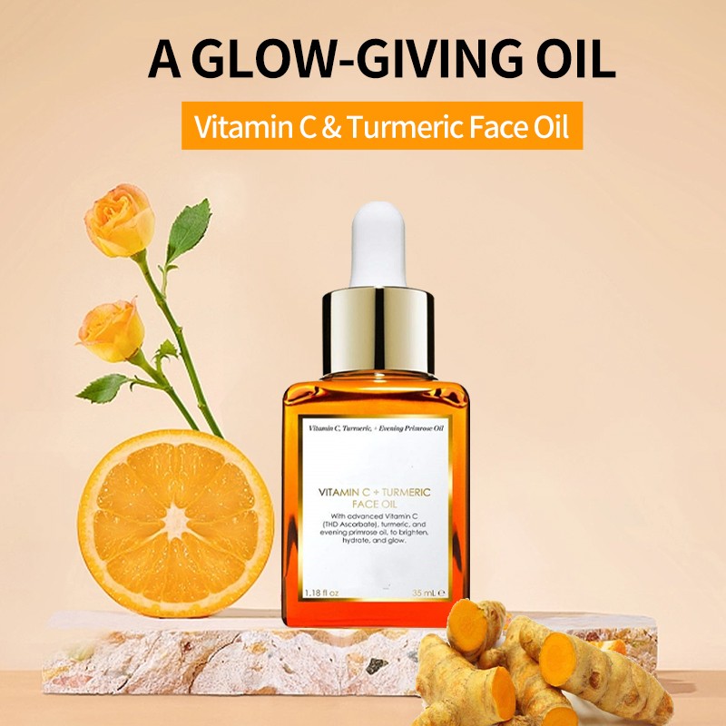 Face Serum Supplier - Private Label Vegan Turmeric Brightening