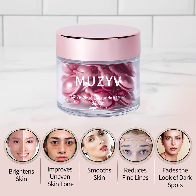 Serum Capsules Supplier - Private Label Niacinamide Retinol