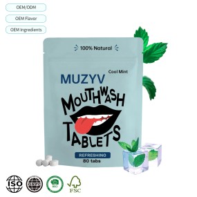 Mouthwash Tablets Factory - Custom Cool Mint Hydroxyapatite