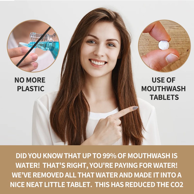 Mouthwash Tablets Supplier - Custom Solid Essential Oil Fresh