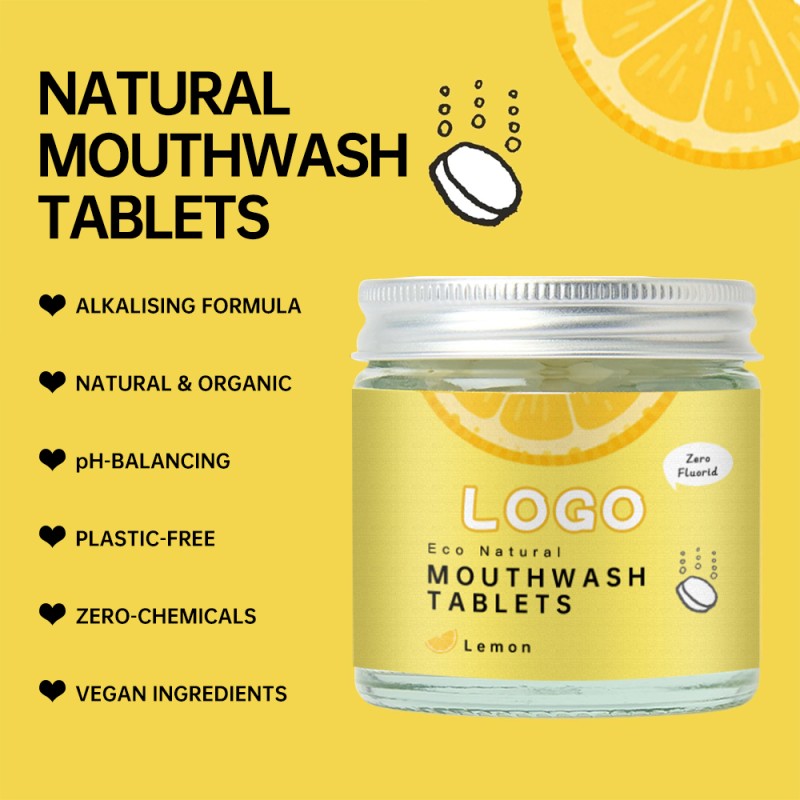 Mouthwash Tablets Factory - OEM Eco Friendly Alcohol Free