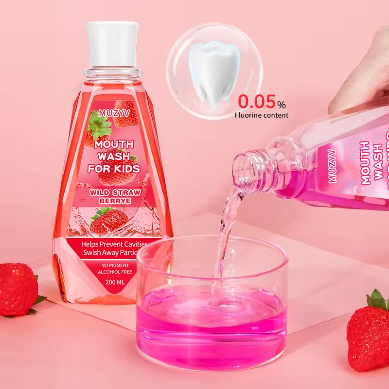 Mouthwash Factory - Baby Anti Cavities Strawberry Flavor