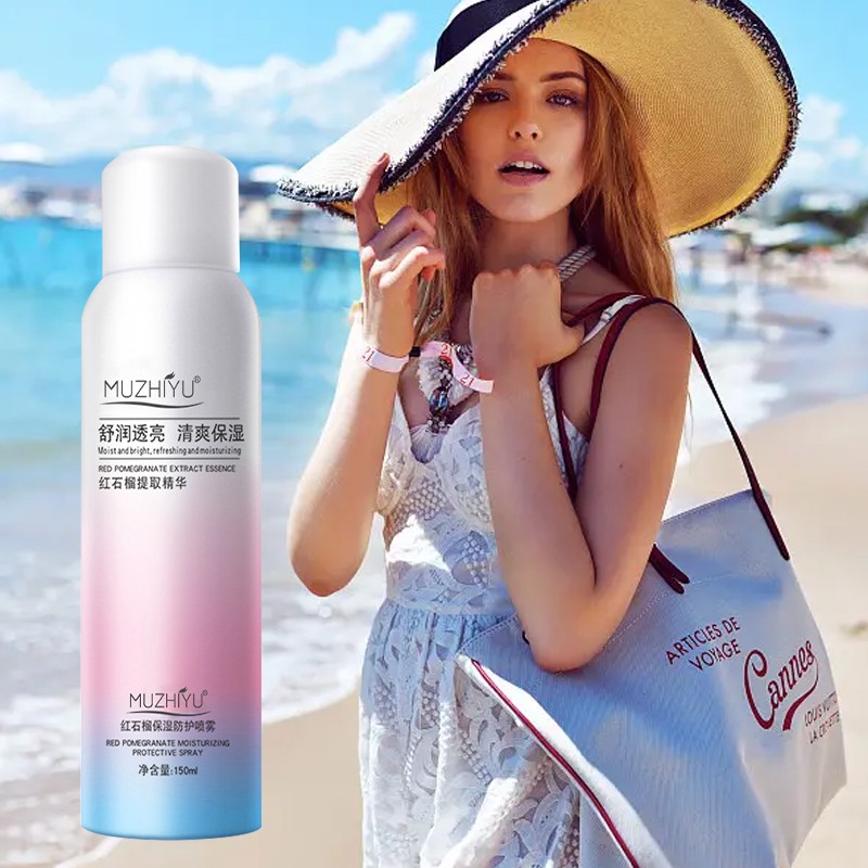 Face Sunscreen Supplier - Private Label UV Red Pomegranate Spray