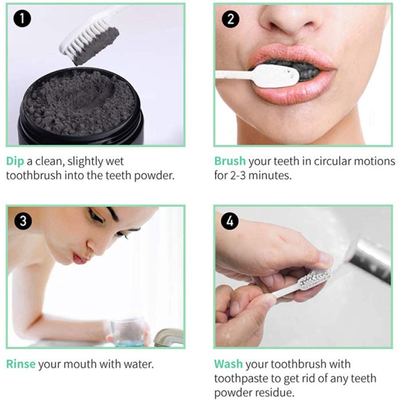 Teeth Whitening Powder Factory - Private Label Organic Bamboo