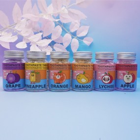 Mouthwash Tabs Supplier - Private Label Fruit Kids Toothpaste