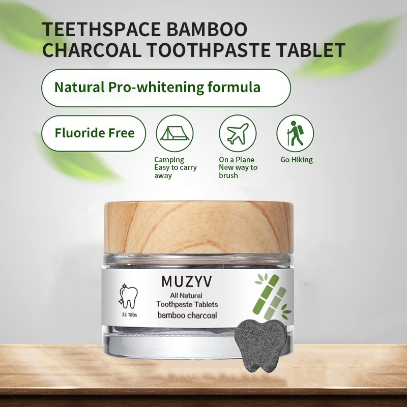Toothpaste Tablets Supplier - Custom Fluoride Free Charcoal