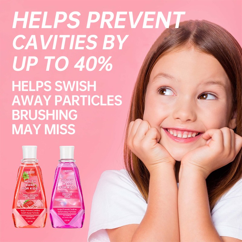 Mouthwash Factory - Baby Anti Cavities Strawberry Flavor