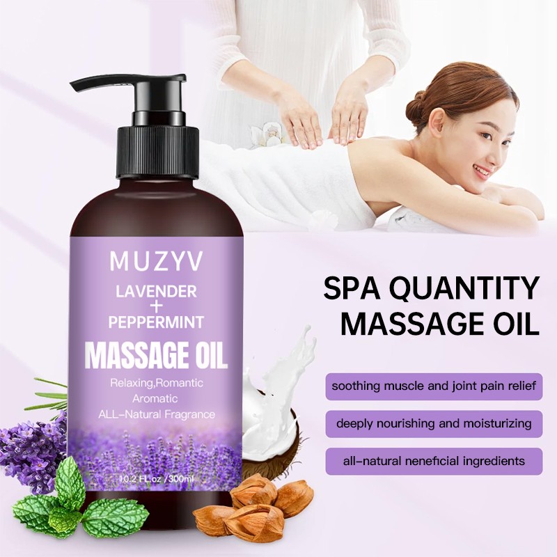 Massage Oil Factory - Custom Lavender Peppermint Moisturizing