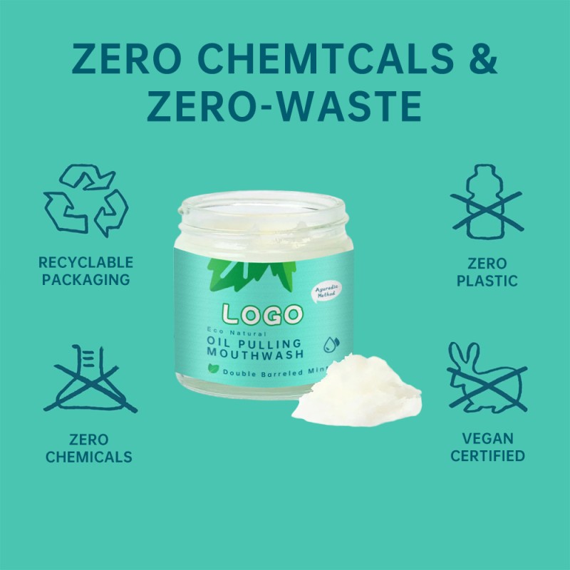 Mouthwash Manufacturer - OEM Peppermint Travel Coconut Oil