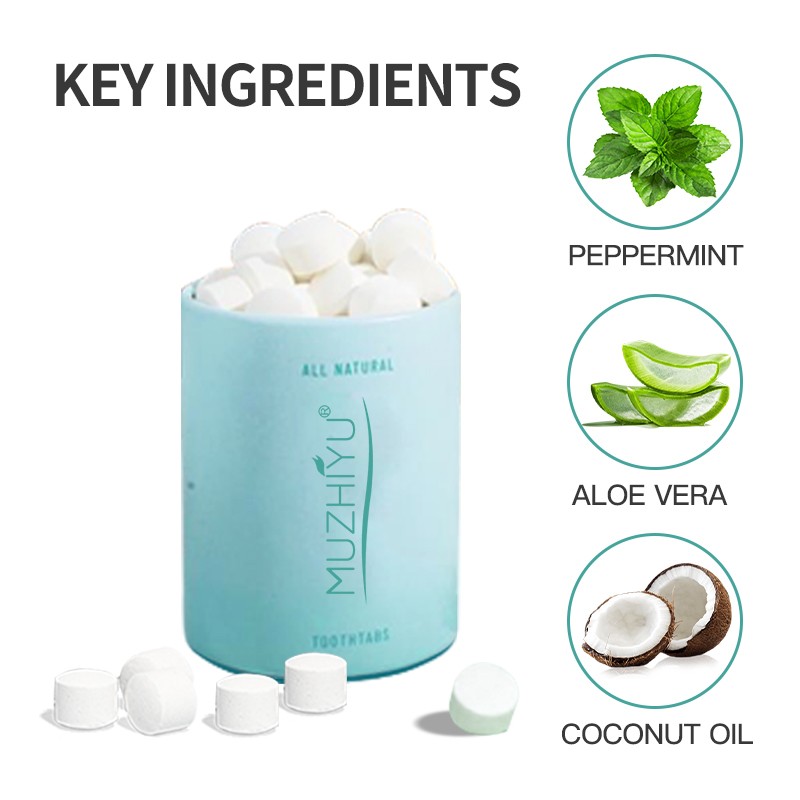 Toothpaste Tablets Factory - Private Label Organic Mint Bamboo