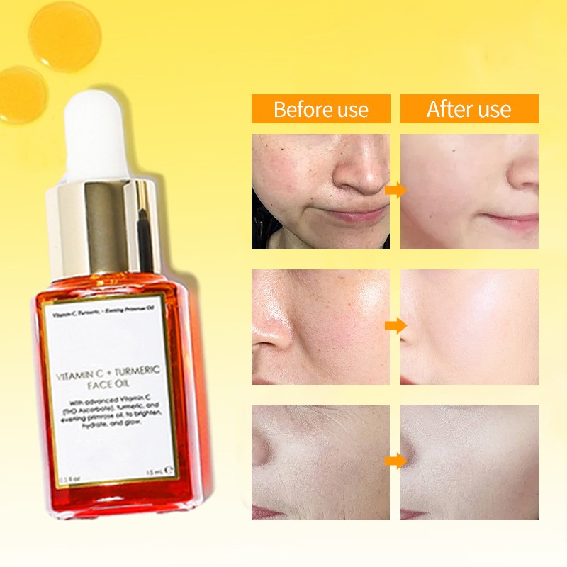 Face Serum Supplier - Private Label Vegan Turmeric Brightening