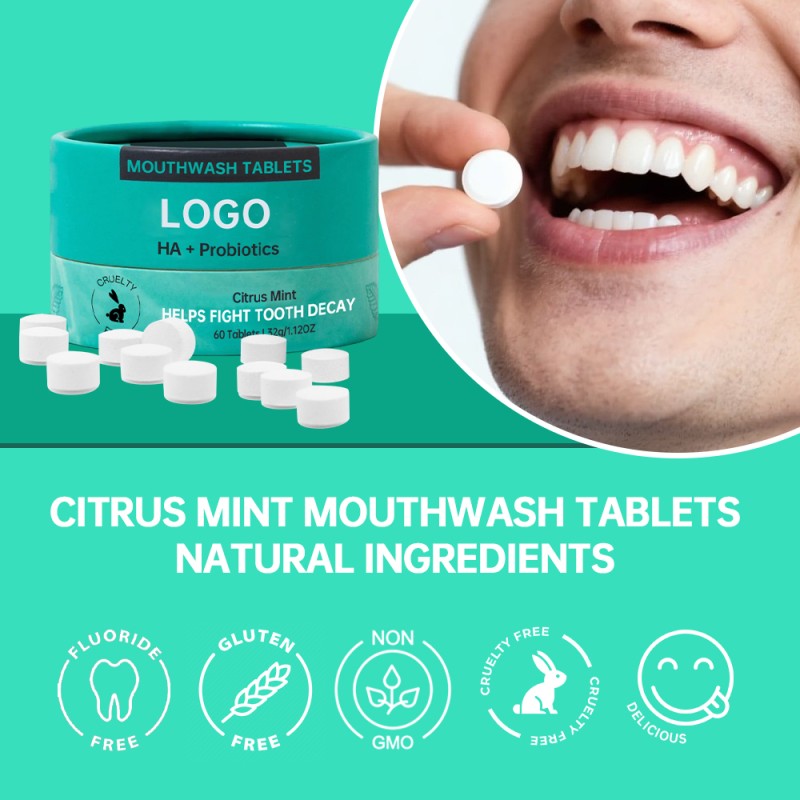 Mouthwash Tablets Supplier - Manufacturer Chew Hydroxyapatite