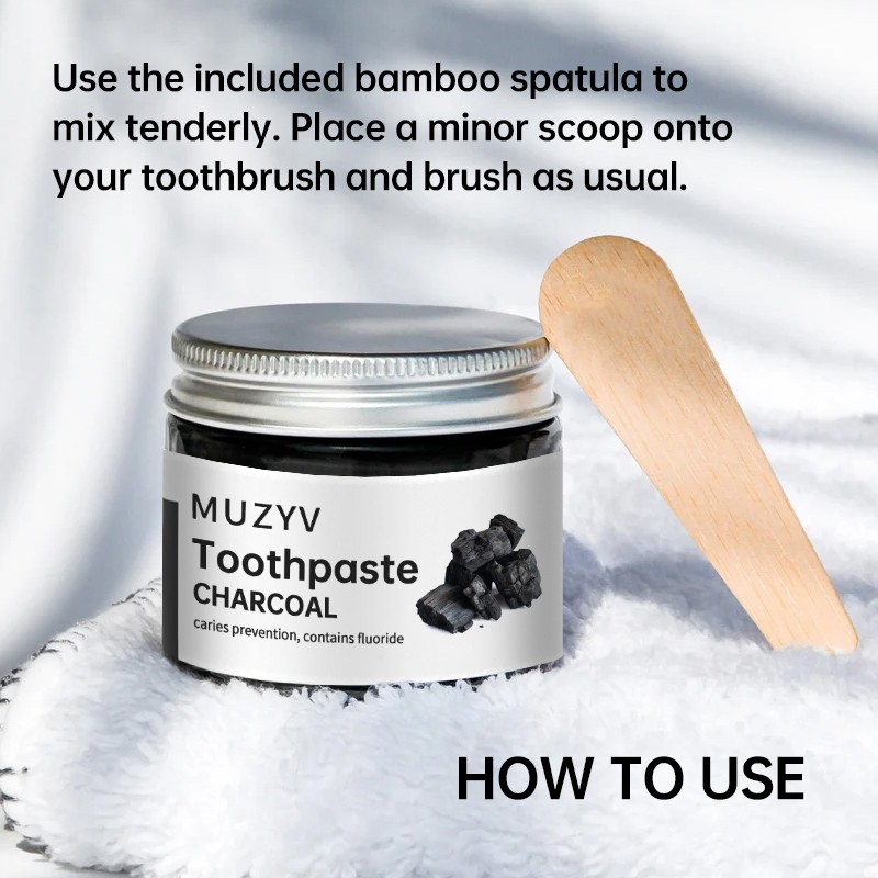 Charcoal Toothpaste Factory - OEM Vegan Whitening Fluoride