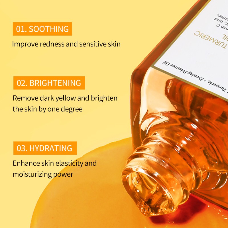 Face Serum Supplier - Private Label Vegan Turmeric Brightening
