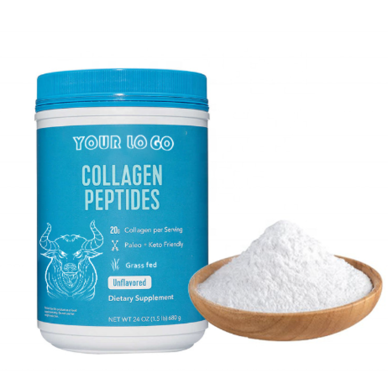 OEM Best Quality Hydrolyzed Collagen Peptides Powder Drink Factory Dietary Supplement for Adults Safe Pregnant Beauty Product