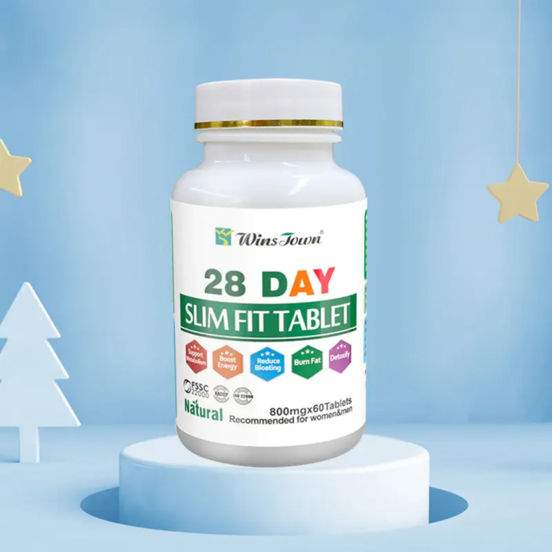 High Quantity Promote Metabolism 28-day Slim Fit Tablets with Garcinia Cambogia Extract and Abdominal Nutrition Supplement.