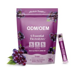 Good Private Label Electrolytes Powder Hydration Drink Quick Replenishing Hydration Powder Electrolyte Powder Sachet