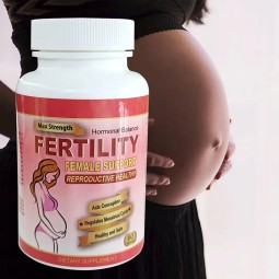 Women's Fertility Boost Tablet Supplement Herbal Supplements for Hormonal Balance Conception Pregnancy Health Female Fertility