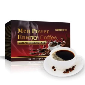 Factory Price Hot Sale X Power Coffee 100% Chinese Herbal Men's Energy Maca Instant Coffee