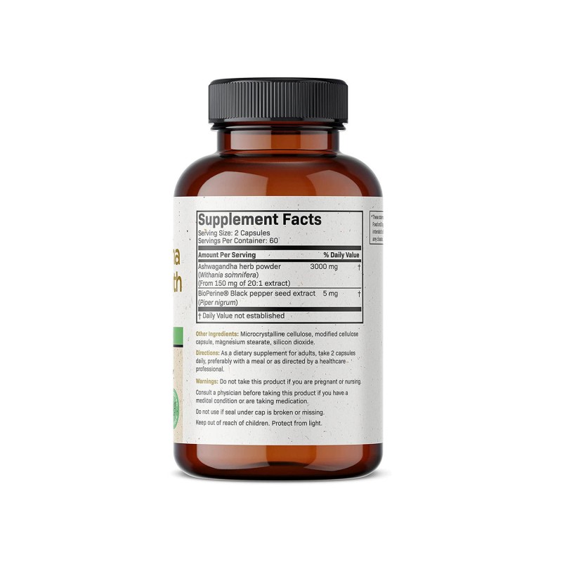 oem capsules Wholesale Pure Organic Ashwagandha Root Extract Ksm-66 Capsules Supplements for Adults Not for Pregnant Women capsule supplements