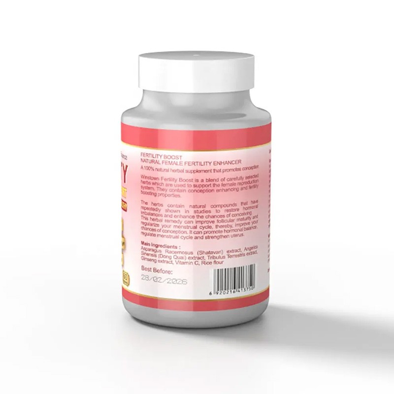 Factory Wholesale Women's Herbal Supplements Pregnancy Fertility Boost Tablet for Female Hormonal Conception Balance