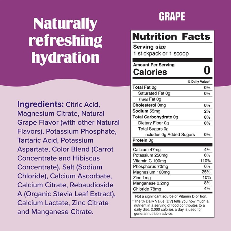 Good Private Label Electrolytes Powder Hydration Drink Quick Replenishing Hydration Powder Electrolyte Powder Sachet