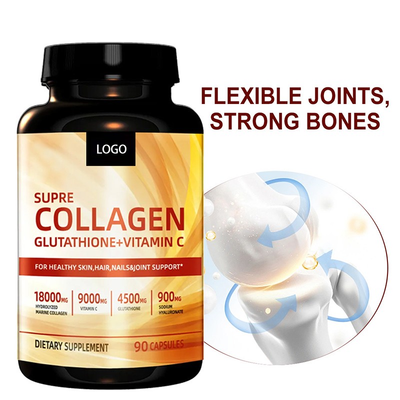 oem capsules Collagen Capsules for Women Promotes Healthy Skin Sagging Erases Collagen Skin Care Whitenings Vitamin capsule supplements